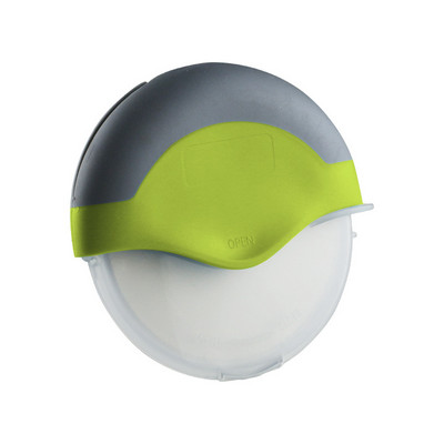 Dispozitiv de tăiat pizza Roată cu lamă de tăiere Tăiător de patiserie Cuțit mare ascuțit Accesorii pentru copt de bucătărie Instrument de copt pentru aluat din oțel inoxidabil