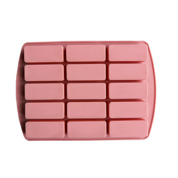 Квадратни силиконови форми с 15 кухини Желирани бонбони Шоколадови трюфели Форма Тава за кубчета лед Решетка Форма за фондан Инструменти за декориране на торти