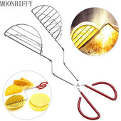 Taco Shell Maker Presă Agrafe pentru friteuză pentru tortilla Unelte de bucătărie din oțel placat Agrafe pentru alimente creative Agrafe durabile de bucătărie pentru coacere.