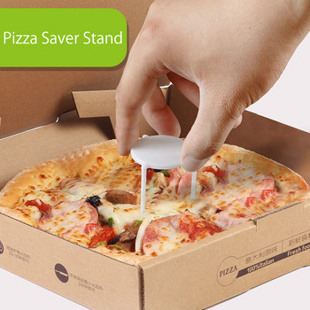100 τμχ Pizza Saver Stand Φορητό πλαστικό Take Access Kitchen Out Στοίβα σχάρα ψησίματος Pizza Tripod Fixing Service Βάση πίτσας