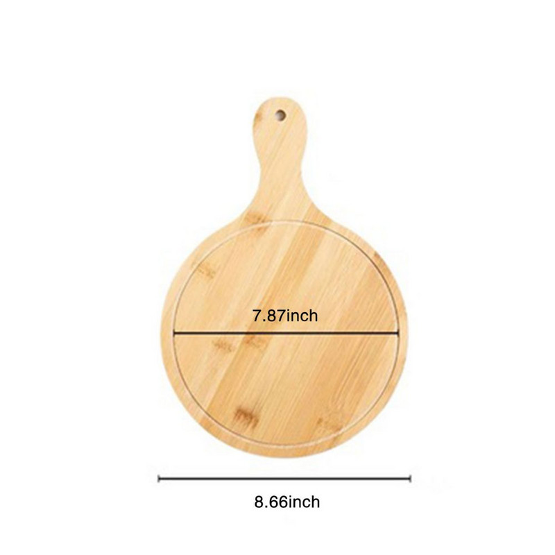 Picos padėklas medinė rankena Picos lėkštės padėklas kepimo padėklas Picos akmens pjaustymo lenta lėkštė Picos pyragas Kepimo reikmenys