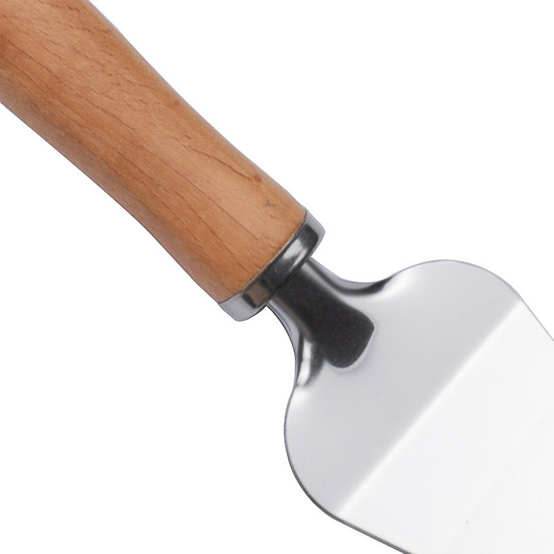 Pizza Cutter and Pizza Server Set - Επαγγελματικός τροχός κοπής πίτσας με ξύλινη λαβή, εξαιρετικά κοφτερή και ανθεκτική λεπίδα Ideal