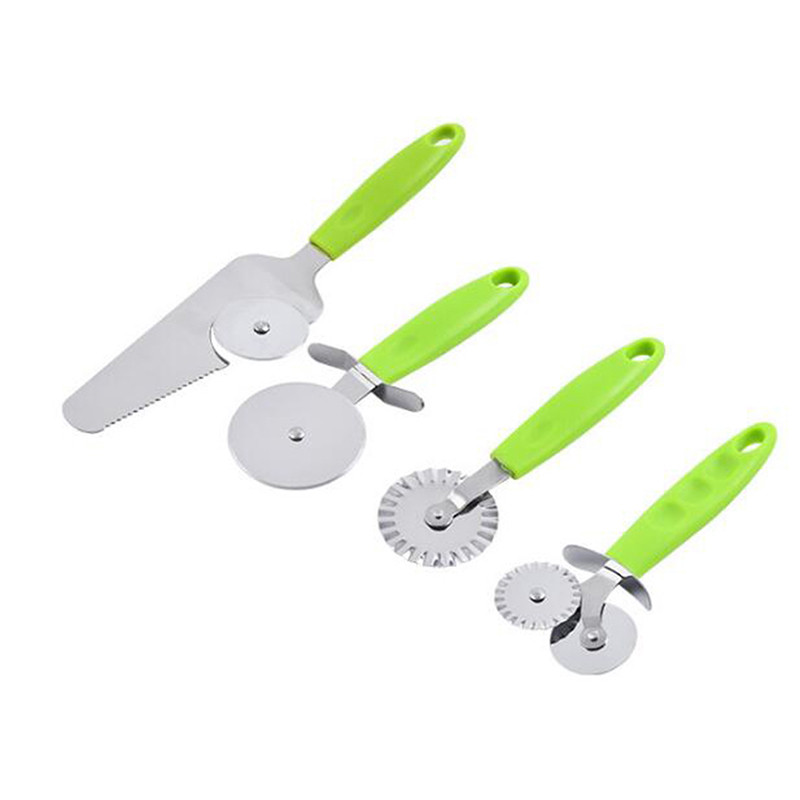 Ανοξείδωτος κόφτης πίτσας με διπλό ρολό Μαχαίρι πίτσας Πέτρινη ζύμη Ζυμαρικά Crimper Ζαχαροπλαστική Κουζίνα Gadgets ψησίματος Εργαλείο πίτσας