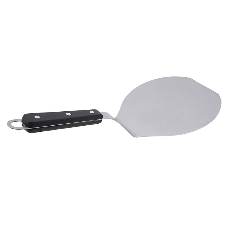 Υψηλής ποιότητας φτυάρι κέικ πίτσας Ανθεκτικό Ασφαλές και υγιεινό Εργαλείο ψησίματος από πλαστική λαβή από ανοξείδωτο χάλυβα Εργαλεία αποφλοιωτή πίτσας