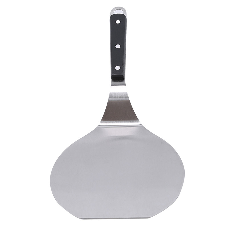 Υψηλής ποιότητας φτυάρι κέικ πίτσας Ανθεκτικό Ασφαλές και υγιεινό Εργαλείο ψησίματος από πλαστική λαβή από ανοξείδωτο χάλυβα Εργαλεία αποφλοιωτή πίτσας