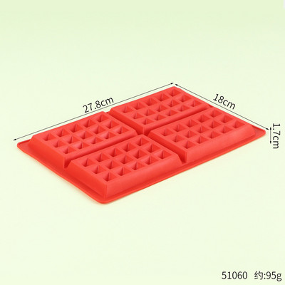 Köögis vahvlivorm Mittenakkuv koogivormide valmistajad Köögi silikoonist vahvlivormid Küpsetusvormi muffin lastele