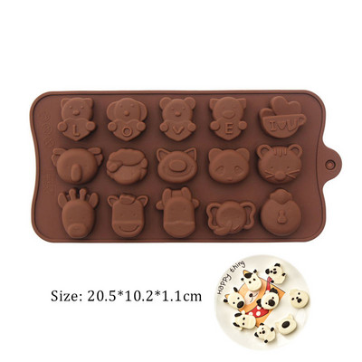 Najprodavaniji Silikonski kalup za čokoladu Food Grade DIY Silikonski kalup za cvijeće Dizajn za pečenje kolača Ukrašne kalupe za slatkiše Kuhinja