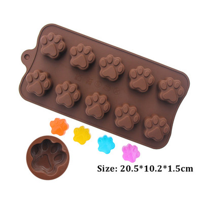 Najprodavaniji Silikonski kalup za čokoladu Food Grade DIY Silikonski kalup za cvijeće Dizajn za pečenje kolača Ukrašne kalupe za slatkiše Kuhinja