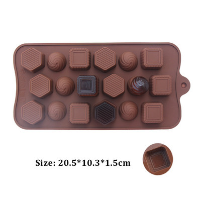 Najprodavaniji Silikonski kalup za čokoladu Food Grade DIY Silikonski kalup za cvijeće Dizajn za pečenje kolača Ukrašne kalupe za slatkiše Kuhinja