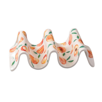 Tava Taco Farfurii Roll Raft Suport Taco Stand Salata Verde Wraps Sandvișuri Vafe