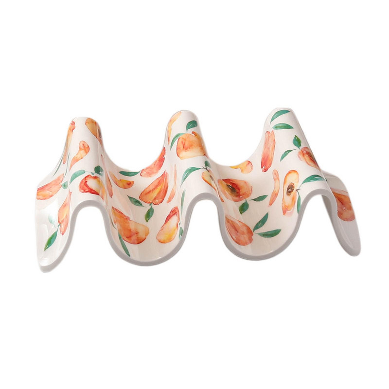 Tava Taco Farfurii Roll Raft Suport Taco Stand Salata Verde Wraps Sandvișuri Vafe