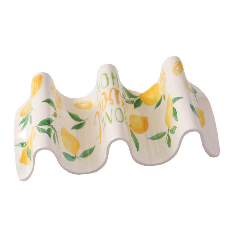 Tava Taco Farfurii Roll Raft Suport Taco Stand Salata Verde Wraps Sandvișuri Vafe