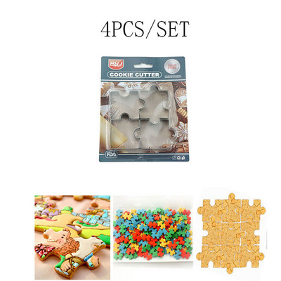 Multifilmid Küpsised Templid Vormid 6 tk/partii kolb šokolaadifondant kook reljeefne lõikur Küpsetusnõud Köök DIY kookide kaunistamise tööriistad