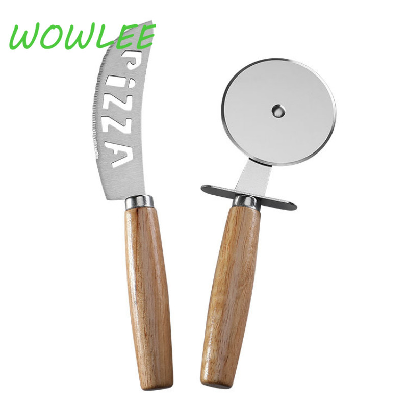 1 készlet Pizza Kés Kerekek Pizza Szerszámok Rozsdamentes acél kerekek Pizza Vágó Átmérő Kés Cut Pizza Szerszámok Konyhai Kiegészítők