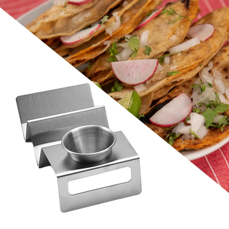 Βάση Taco Holder για Εργαλείο Μαγειρικής κουζίνας Εστιατόριο, Σπίτι, Πικ-νικ, Πάρτι, Φεστιβάλ