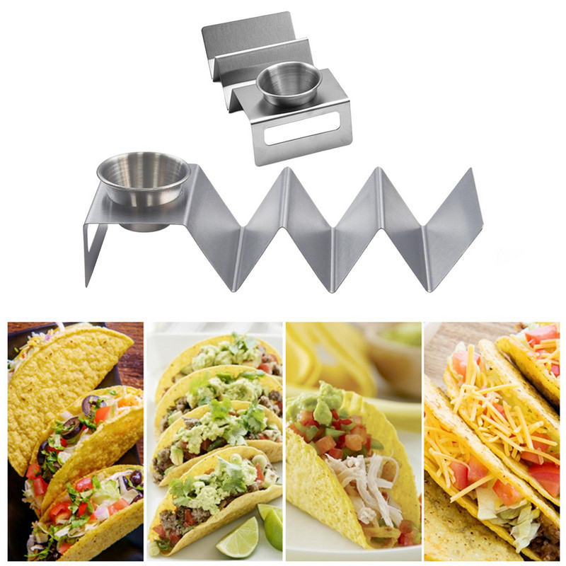 Βάση Taco Holder για Εργαλείο Μαγειρικής κουζίνας Εστιατόριο, Σπίτι, Πικ-νικ, Πάρτι, Φεστιβάλ
