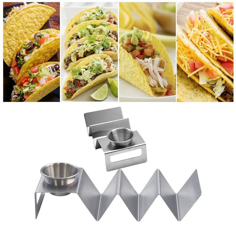 Βάση Taco Holder για Εργαλείο Μαγειρικής κουζίνας Εστιατόριο, Σπίτι, Πικ-νικ, Πάρτι, Φεστιβάλ