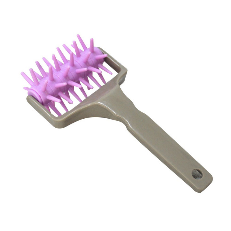 1 buc Sucitor pentru pizza Punch pentru patiserie Roller Pin Biscuiți Aluat plăcintă gaură relief aluat rolă zăbrele artizanat bucătărie instrument de coacere