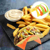 50 τμχ Comal Tortillas Mexican Food Stand Taco Griddle Griddle Αξεσουάρ Βάση Διακομιστής Μεταλλικός δίσκος Party Burrito