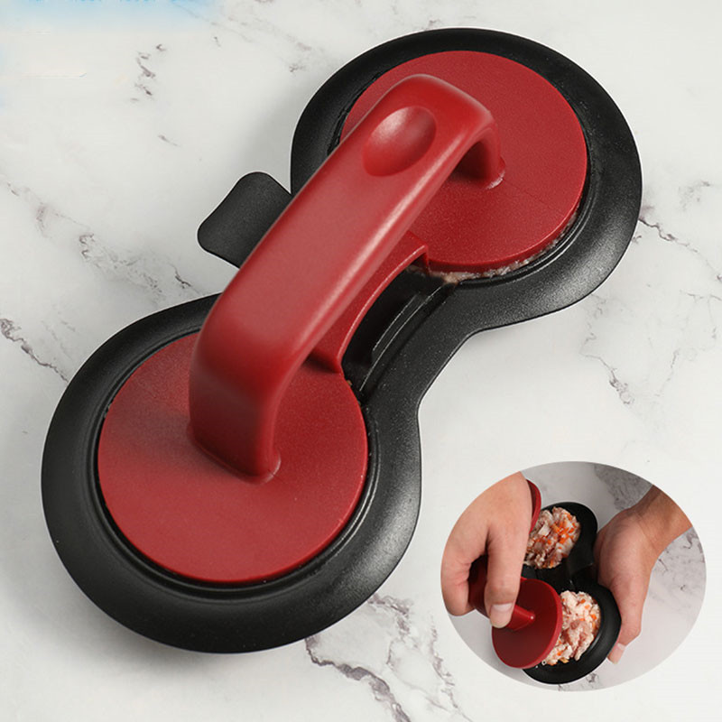 Duplalyukú erődnyomó burger gép torta pite forma konyhai kiegészítők barkácsolás otthoni konyhai eszközök empanada tortilla készítő főzés