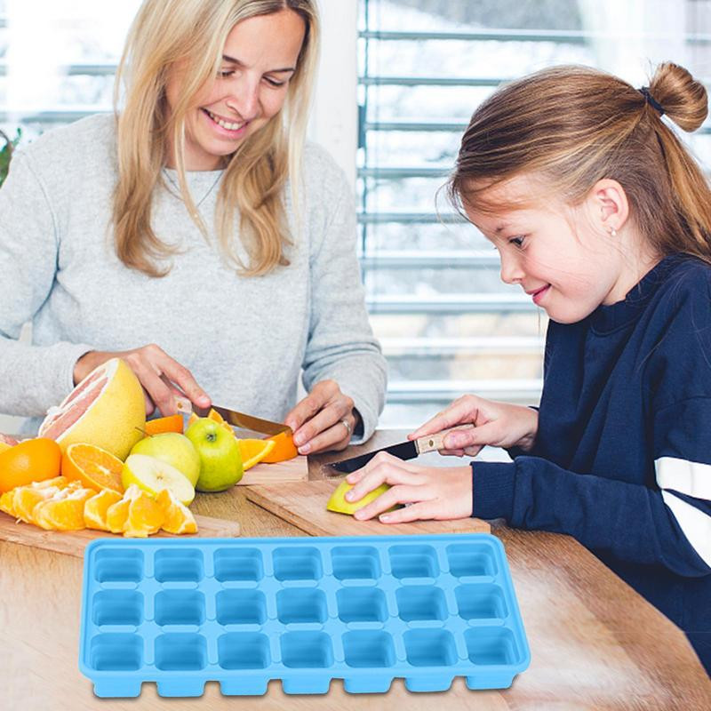 21 Grids Big Ice Cube Maker Φόρμα σιλικόνης Ice Maker Popsicle for Whisky Cocktail Brandy Large Cubitera Ice Tray Ice Cube