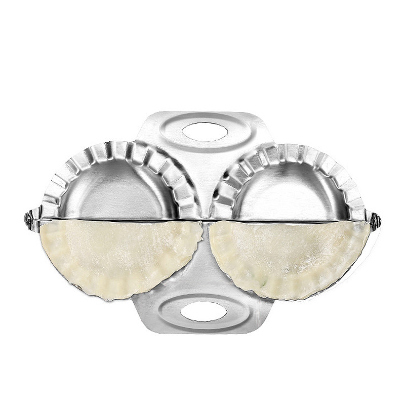 Φόρμα για ζυμαρικά από ανοξείδωτο χάλυβα Empanada Dough Pie Ravioli Press Μεγάλη φόρμα Μαγείρεμα φόρμα ζαχαροπλαστικής Αξεσουάρ εργαλείων κουζίνας