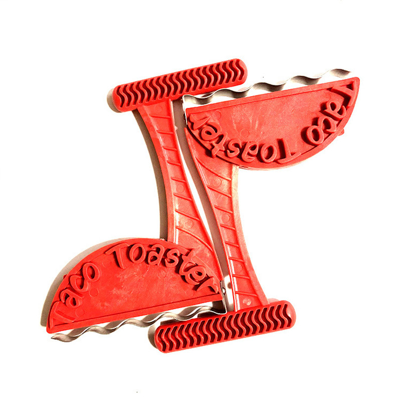 1 τεμ. Tortilla Taco Tooster Shell Maker Tortilla Crusher Mexican Food Pie Maker Θήκη Taco Gadgets Εργαλεία αρτοποιίας ψησίματος