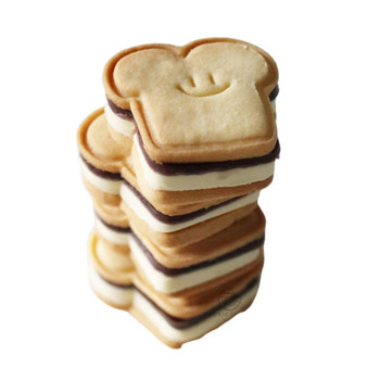 Направи си сам креативна форма за печене на тост Форма за бисквити Инструмент за моделиране на хляб Инструмент за печене Бисквити Домакинска ръчно пресована форма Инструменти за печене