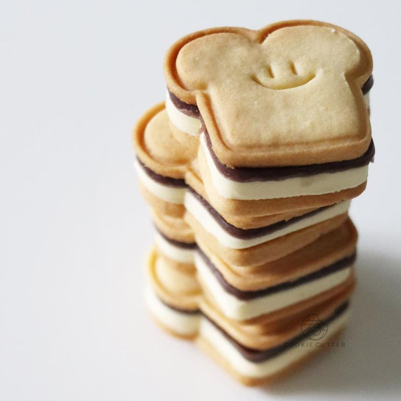 DIY Kreativni kalup za pečenje tosta Kalup za biskvit Alat za modeliranje kruha Kućni kalup za ručno prešanje alata za pečenje