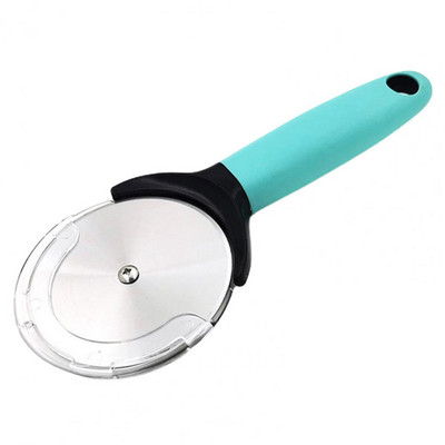 Funcționare simplă Depozitare robustă cu agățat Cutter pizza ușor de curățat Roată pentru pizza Instrument de panificație cu margini ascuțite