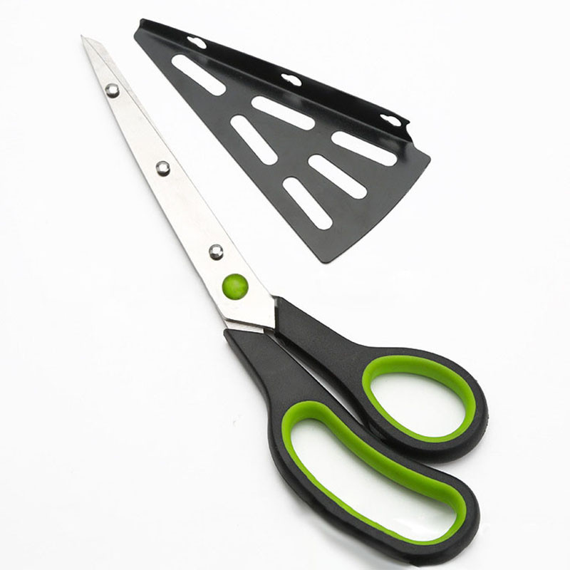 Mutifunctional Pizza Scissors Knife Κόφτης πίτσας από ανοξείδωτο ατσάλι Εργαλεία ψησίματος ψησίματος Αξεσουάρ κουζίνας