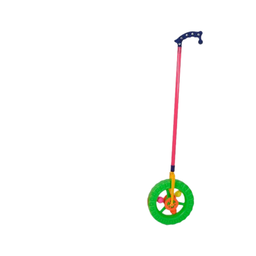 Играчка , Колело, За бутане, Пластмасова, 60 см