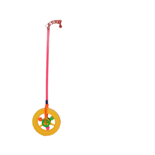Играчка , Колело, За бутане, Пластмасова, 60 см
