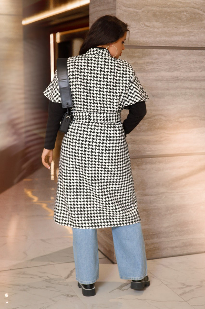 Елек от туид с колан