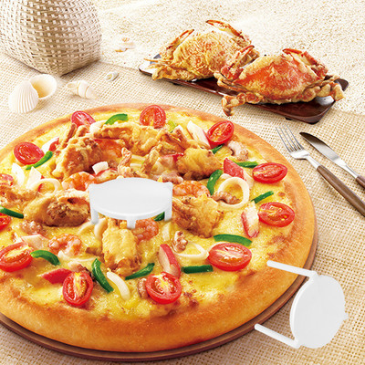 100 tk valge riiul pitsa plastikust virna kokkupandav kronstein Pizzaaluse alus Laua kaitsja Pizza tasandi alus lauaarvuti pitsaalus