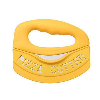 Κόφτες πίτσας από ανοξείδωτο ατσάλι με προστατευτικό κάλυμμα Εστία Στρογγυλό μαχαίρι Gadgets κουζίνας Εργαλεία ψησίματος Πίτσα ρολό ζύμης