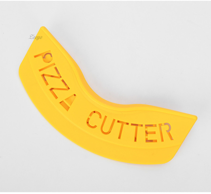 Κόφτες πίτσας από ανοξείδωτο ατσάλι με προστατευτικό κάλυμμα Εστία Στρογγυλό μαχαίρι Gadgets κουζίνας Εργαλεία ψησίματος Πίτσα ρολό ζύμης