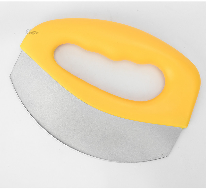 Κόφτες πίτσας από ανοξείδωτο ατσάλι με προστατευτικό κάλυμμα Εστία Στρογγυλό μαχαίρι Gadgets κουζίνας Εργαλεία ψησίματος Πίτσα ρολό ζύμης
