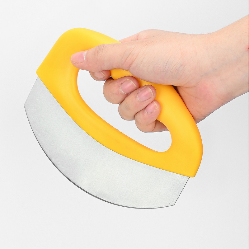 Κόφτες πίτσας από ανοξείδωτο ατσάλι με προστατευτικό κάλυμμα Εστία Στρογγυλό μαχαίρι Gadgets κουζίνας Εργαλεία ψησίματος Πίτσα ρολό ζύμης