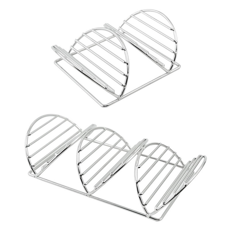 Roostevabast terasest tacohoidik Taco kestahoidja toidukvaliteetne nõudepesumasin ja ahjukindel Taco riiul köögi grillipikniku kodupeoks