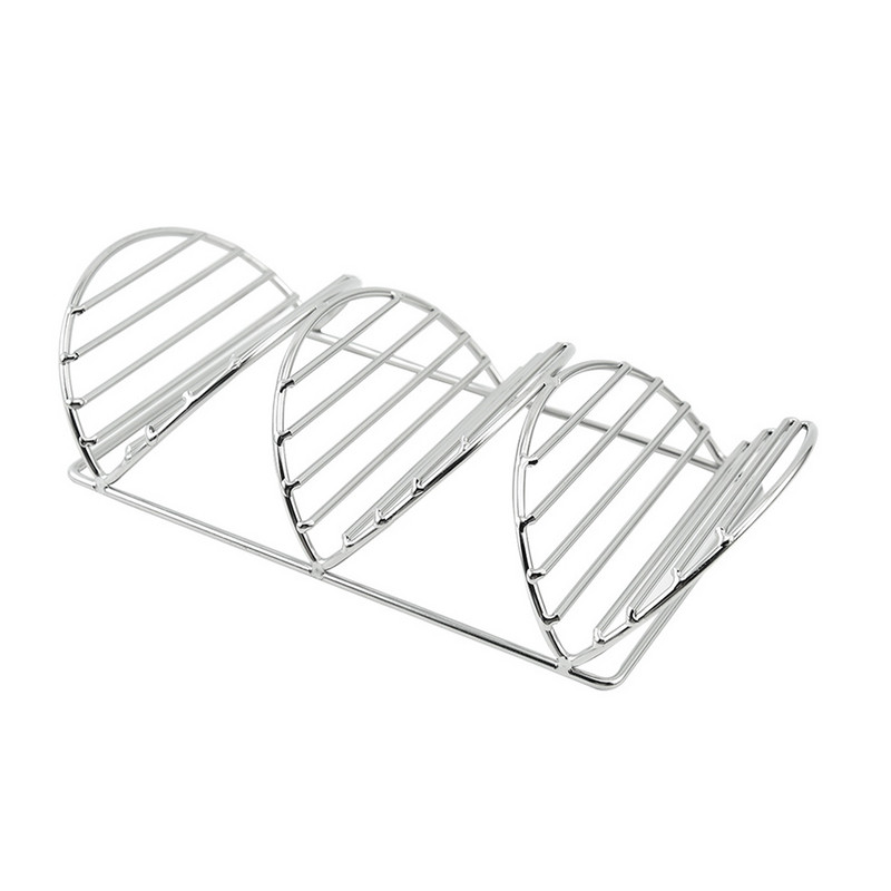 Roostevabast terasest tacohoidik Taco kestahoidja toidukvaliteetne nõudepesumasin ja ahjukindel Taco riiul köögi grillipikniku kodupeoks