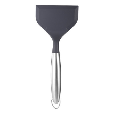 Νέο φτυάρι κέικ από ανοξείδωτο ατσάλι σιλικόνης Φτυάρι κουζίνας πίτσας ομελέτα Πανκέικ Σπάτουλα υψηλής θερμοκρασίας Εργαλεία ψησίματος