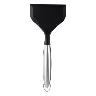 Νέο φτυάρι κέικ από ανοξείδωτο ατσάλι σιλικόνης Φτυάρι κουζίνας πίτσας ομελέτα Πανκέικ Σπάτουλα υψηλής θερμοκρασίας Εργαλεία ψησίματος