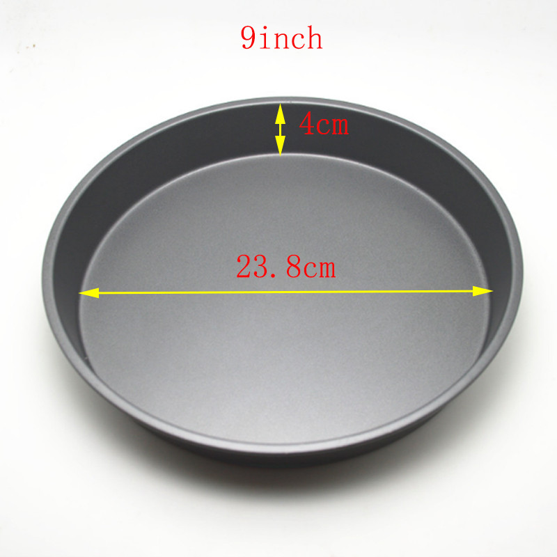8/9/10/11" Αντικολλητικός δίσκος πίτσας με σκληρή επίστρωση Crispers μικροκυμάτων Ταψί κουζίνας μαύρο στρογγυλό Ταψί ψησίματος για κέικ εργαλεία ψησίματος