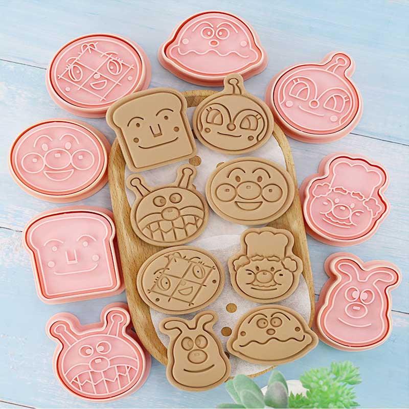 Κόφτης μπισκότων Φόρμα Ζαχαροπλαστικής Run Kingdom Cartoon Επιδόρπια Σφραγίδες κοπής Ζαχαροπλαστικής Τύπος μπισκότων Εργαλείο αξεσουάρ κουζίνας
