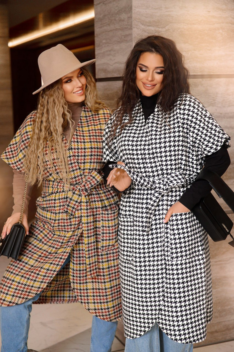 Елек от туид с колан