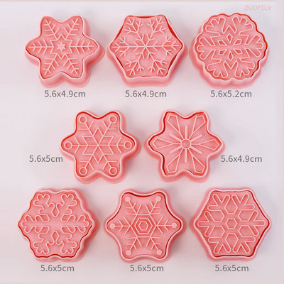 8 vnt./komplektas sumuštinių uogienės sausainių pjaustytuvas 3D retro šokolado padažas sausainių formavimas pelėsiai Fondant reljefiniai antspaudai Tortų dekoravimo įrankiai