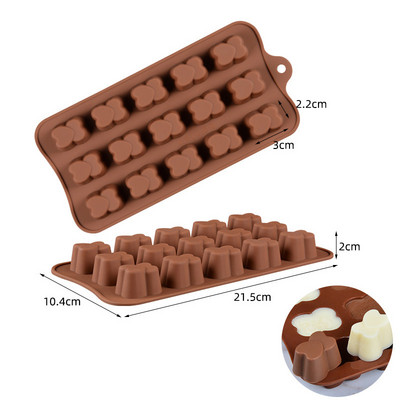 Silikoninės tortų formelės Širdelės formos šokoladinių saldainių formelės Sultys Ledo kubelių formelės Virtuvės kepimo įrankiai Tortų dekoravimo priedai