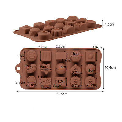 Silikoninės tortų formelės Širdelės formos šokoladinių saldainių formelės Sultys Ledo kubelių formelės Virtuvės kepimo įrankiai Tortų dekoravimo priedai
