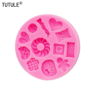 Γελοιογραφία Παγωτό Καραμέλα Καραμέλα Κέικ φόρμα σιλικόνης DIY Χειροποίητο σοκολατένιο χειροποίητο κέικ επιδόρπιο Εργαλεία ψησίματος Νέα